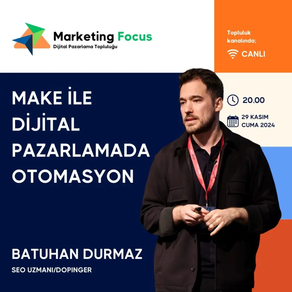 Marketing Focus: Make ile Dijital Pazarlamada Otomasyon Süreçleri